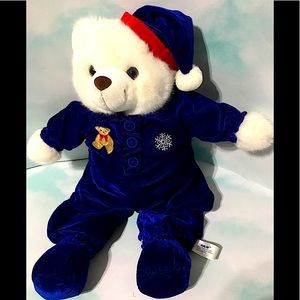 HOLIDAY BEAR  90s Beautiful Blue Valor 16”
